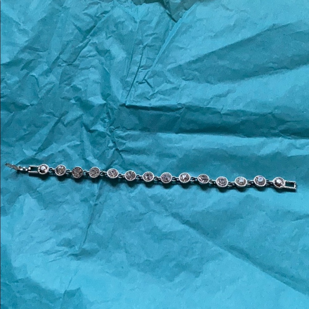 Silver & Crystal Bracelet